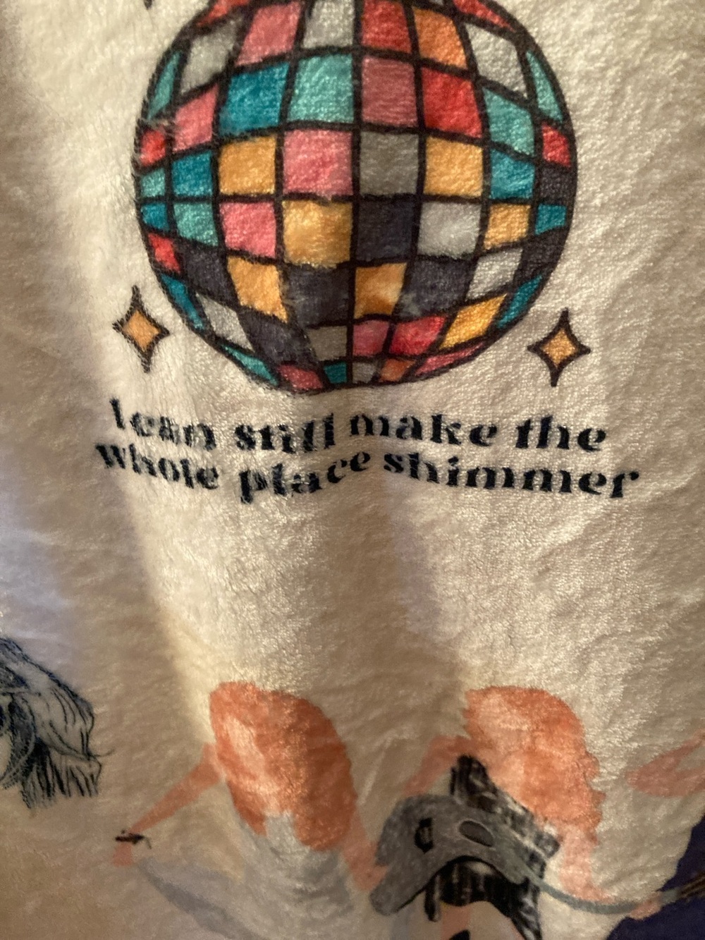 Taylor Swift Eras Themed Graphic Throw Blanket - Picture 2 of 9